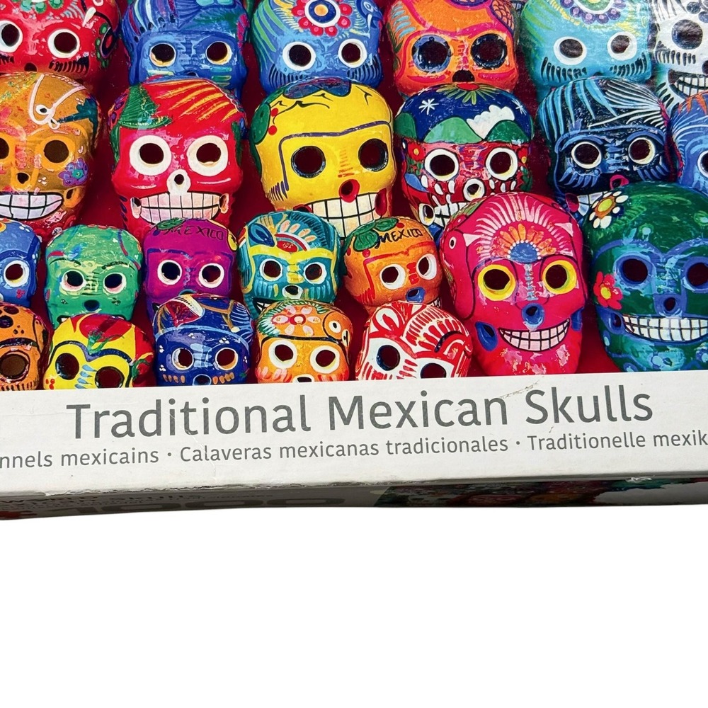 Eurographics Colors Of The World Traditional Mexican Skulls 1000 Pieces Puzzle - Picture 6 of 9